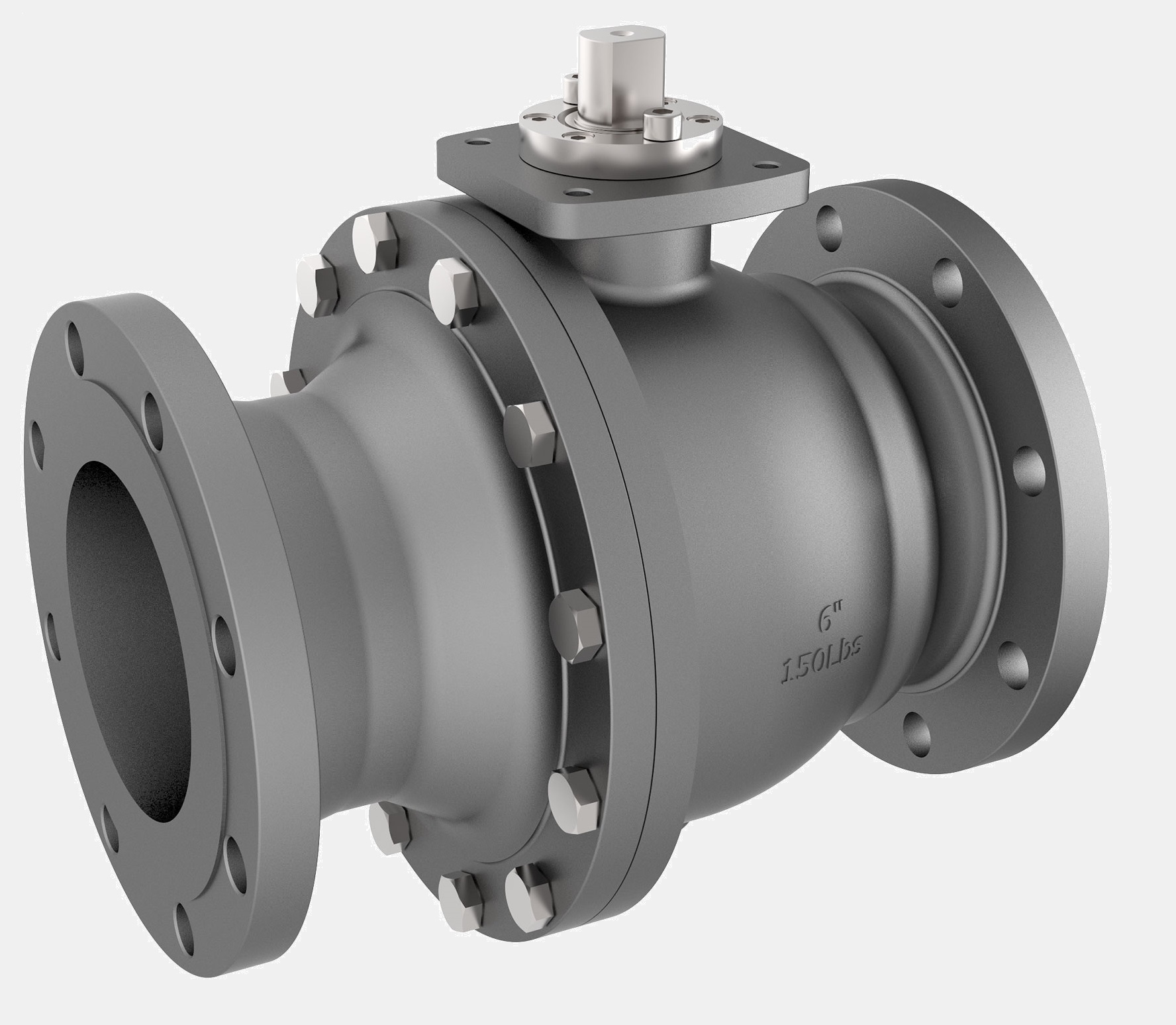 Ball Valve 10" 150# ANSI FLANGED A216 WCC ZG14 SSSGV